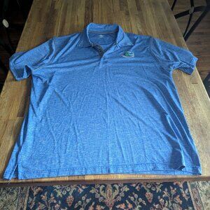 Blue Heather Florida Gators Golf Shirt Men's 2XL Gooooooooooo Gators!